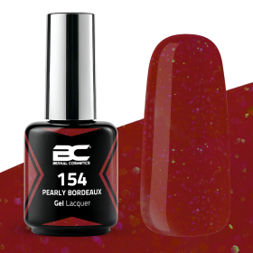 Esmalte Semipermanente Nº 154 - Pearly Bordeaux - 15ml