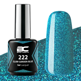 Esmalte Semipermanente Nº 222 - Glam Garden Blue 15ml
